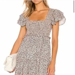 Majorelle leopard sundress.   Size small.  $228 on revolve.